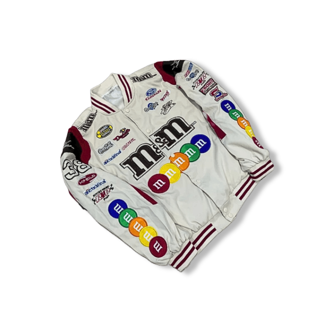 M&M NASCAR BOMBER RACING JACKET
