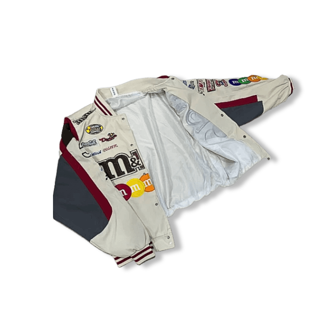 M&M NASCAR BOMBER RACING JACKET