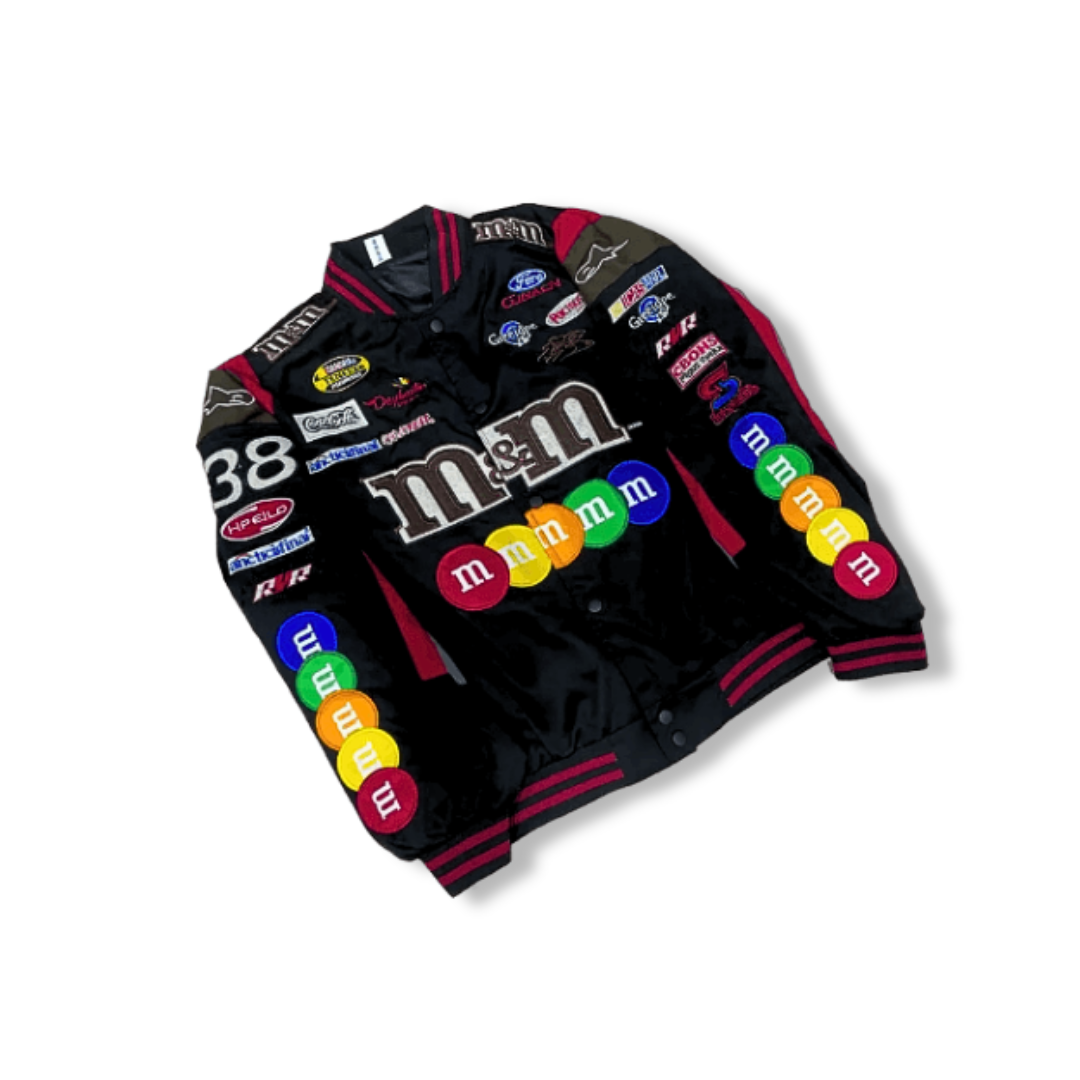M&M NASCAR BOMBER RACING JACKET