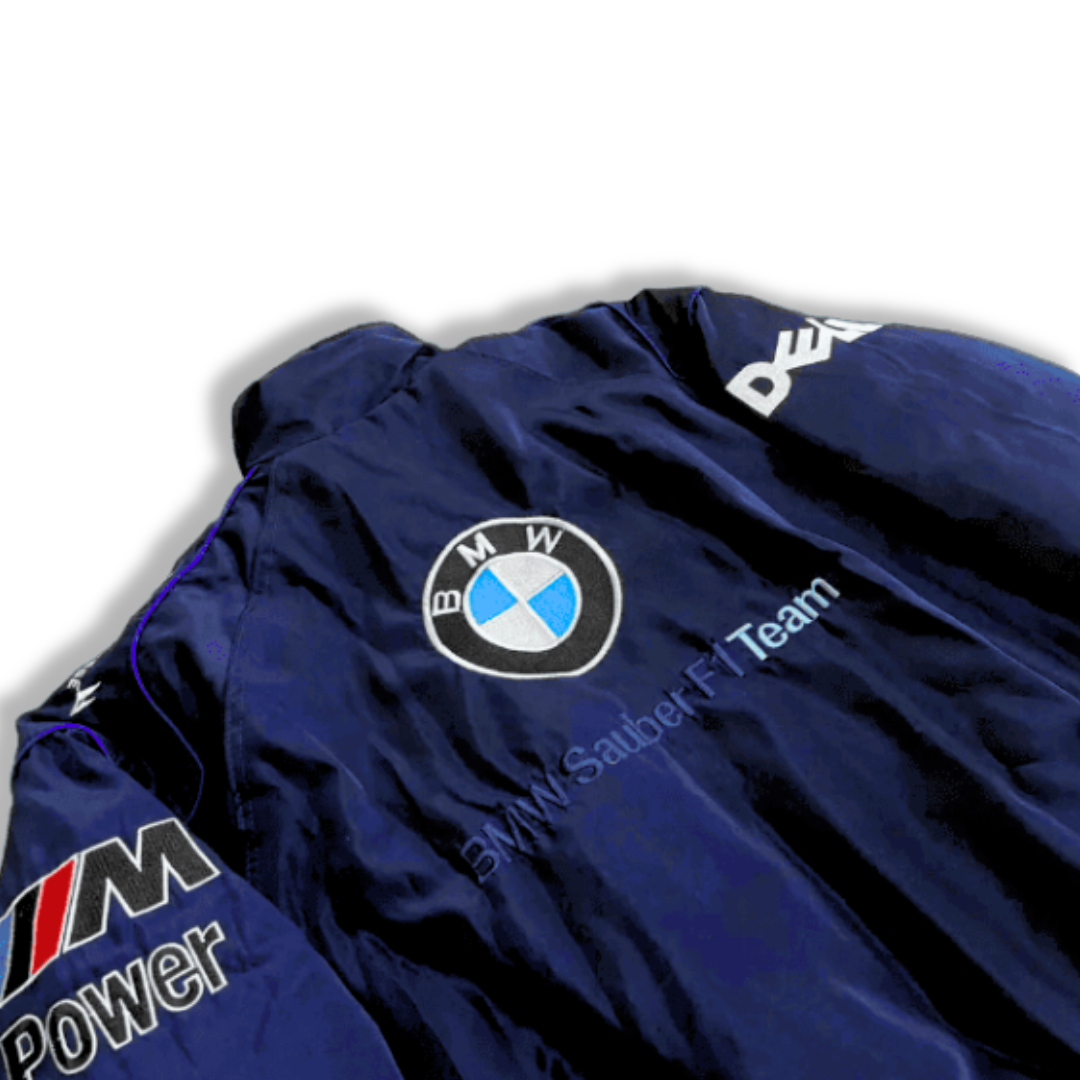 BMW PETRONAS BLUE AND WHITE