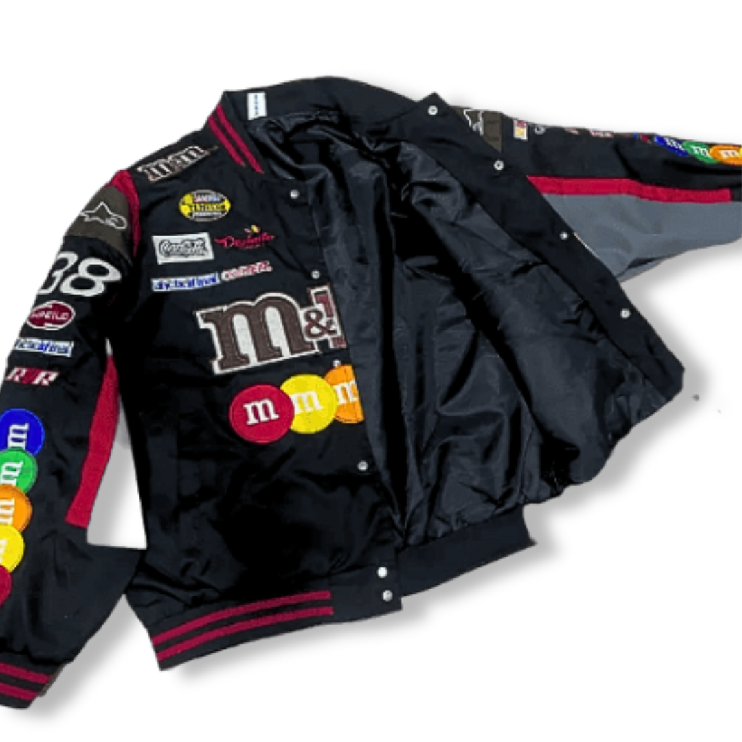 M&M NASCAR BOMBER RACING JACKET