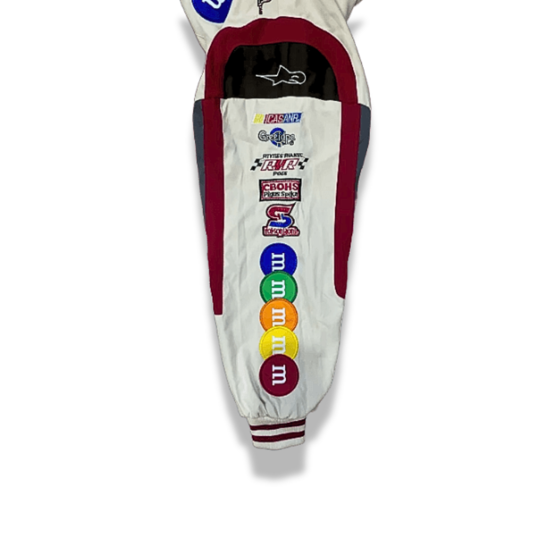 M&M NASCAR BOMBER RACING JACKET