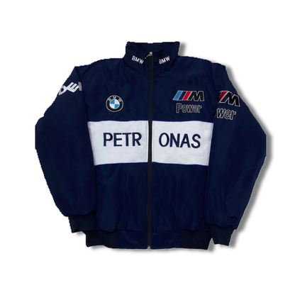 BMW PETRONAS BLUE AND WHITE