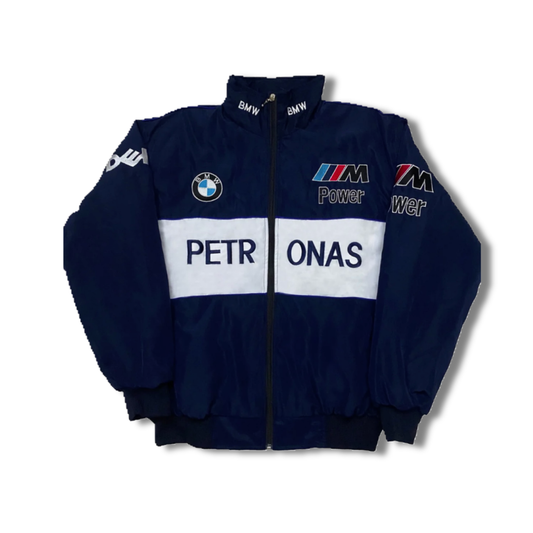 BMW PETRONAS BLUE AND WHITE