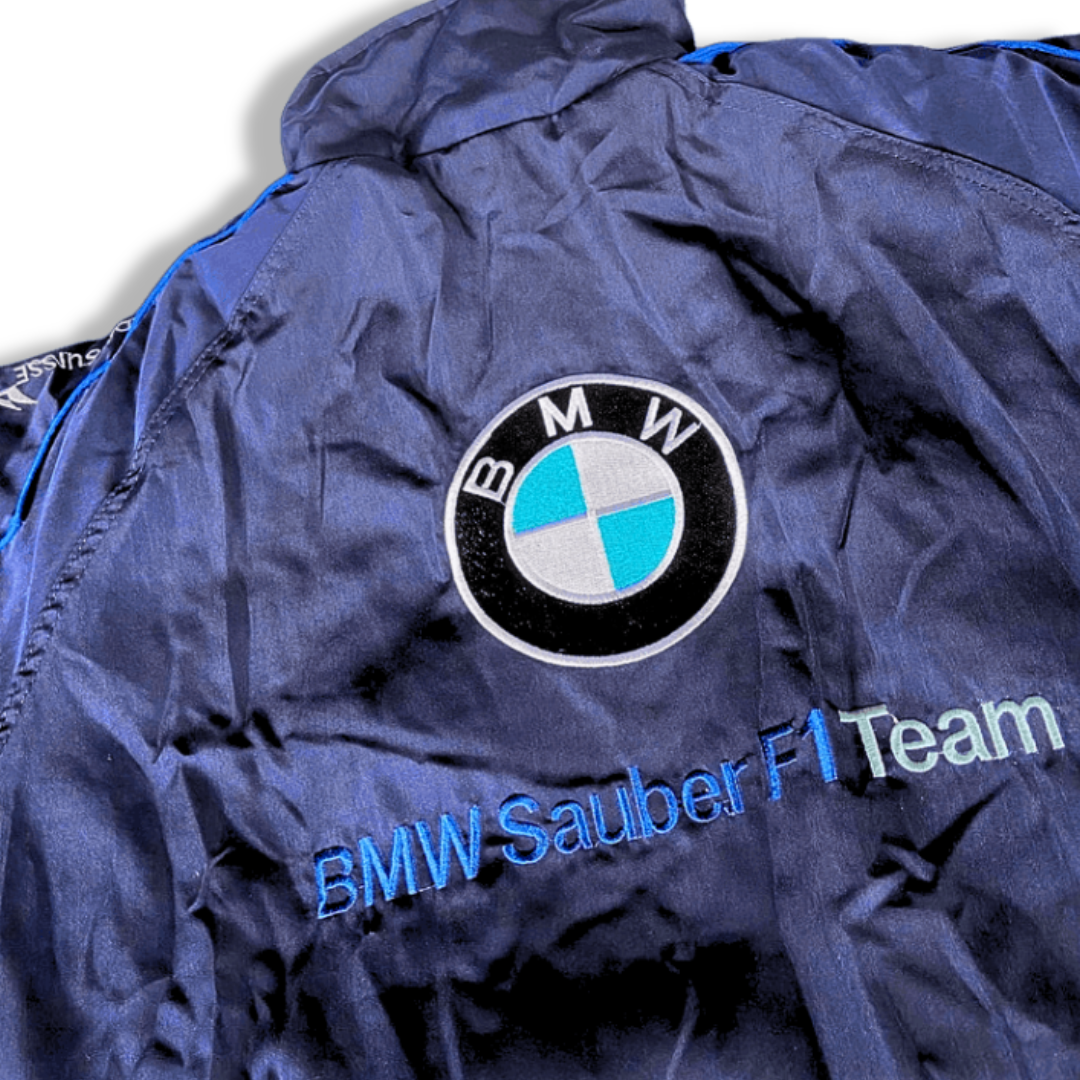 BMW PETRONAS BLUE AND WHITE