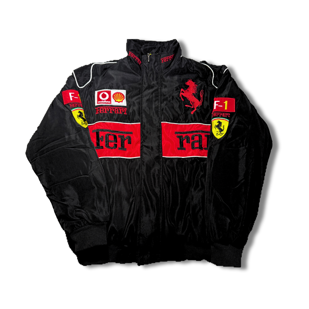 FERRARI BLACK AND RED