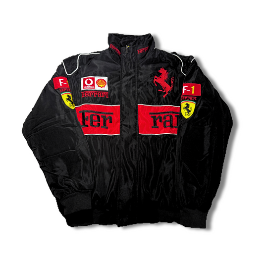 FERRARI BLACK AND RED
